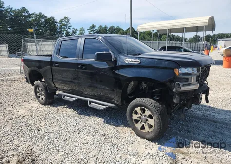 2020 Chevrolet Silverado C1500 Rst из США, поврежденный, VIN 3GCPWDED0LG168575